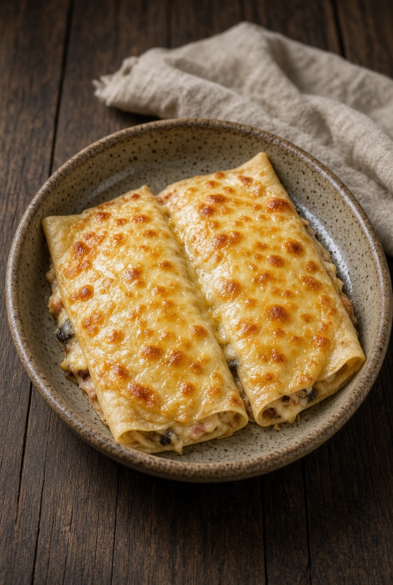Ficelle picarde gratinée