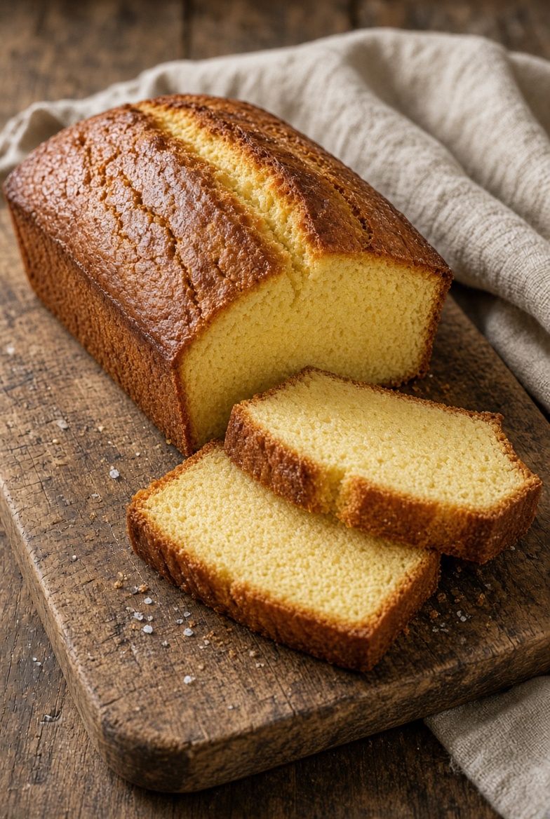 Quatre-quarts breton au beurre demi-sel