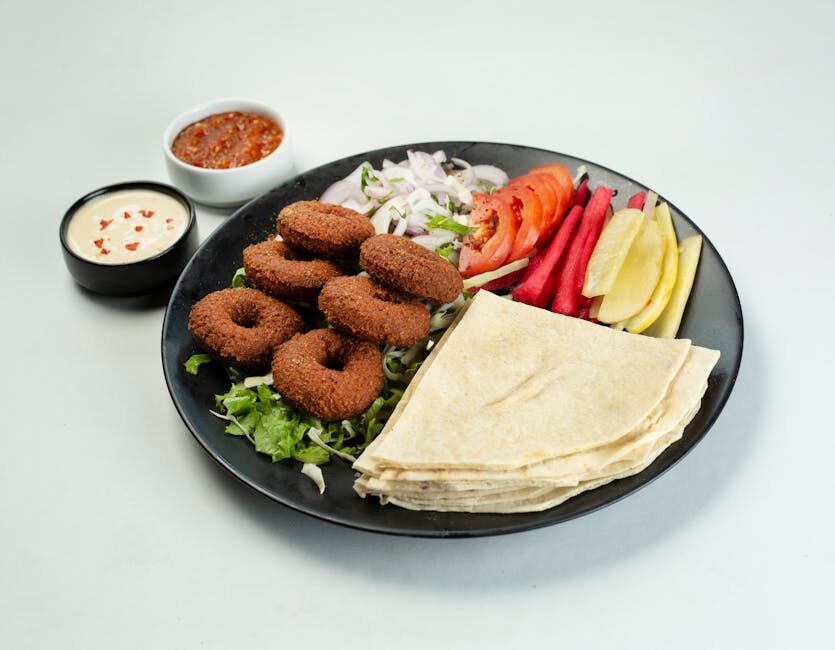 Falafels au four sauce tahini