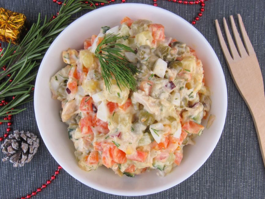 Œufs mimosa à la mayonnaise