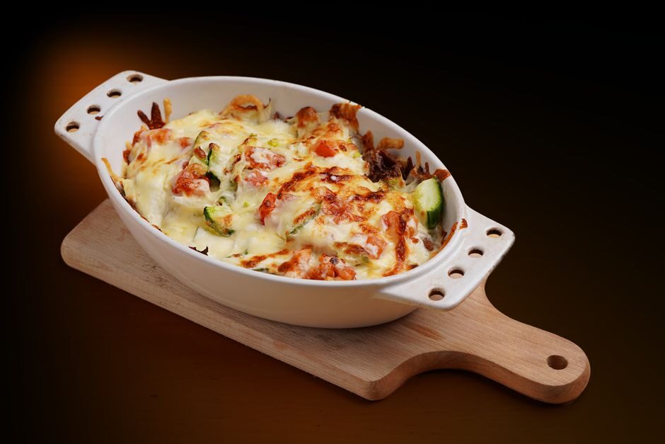 Gratin de blettes à la crème