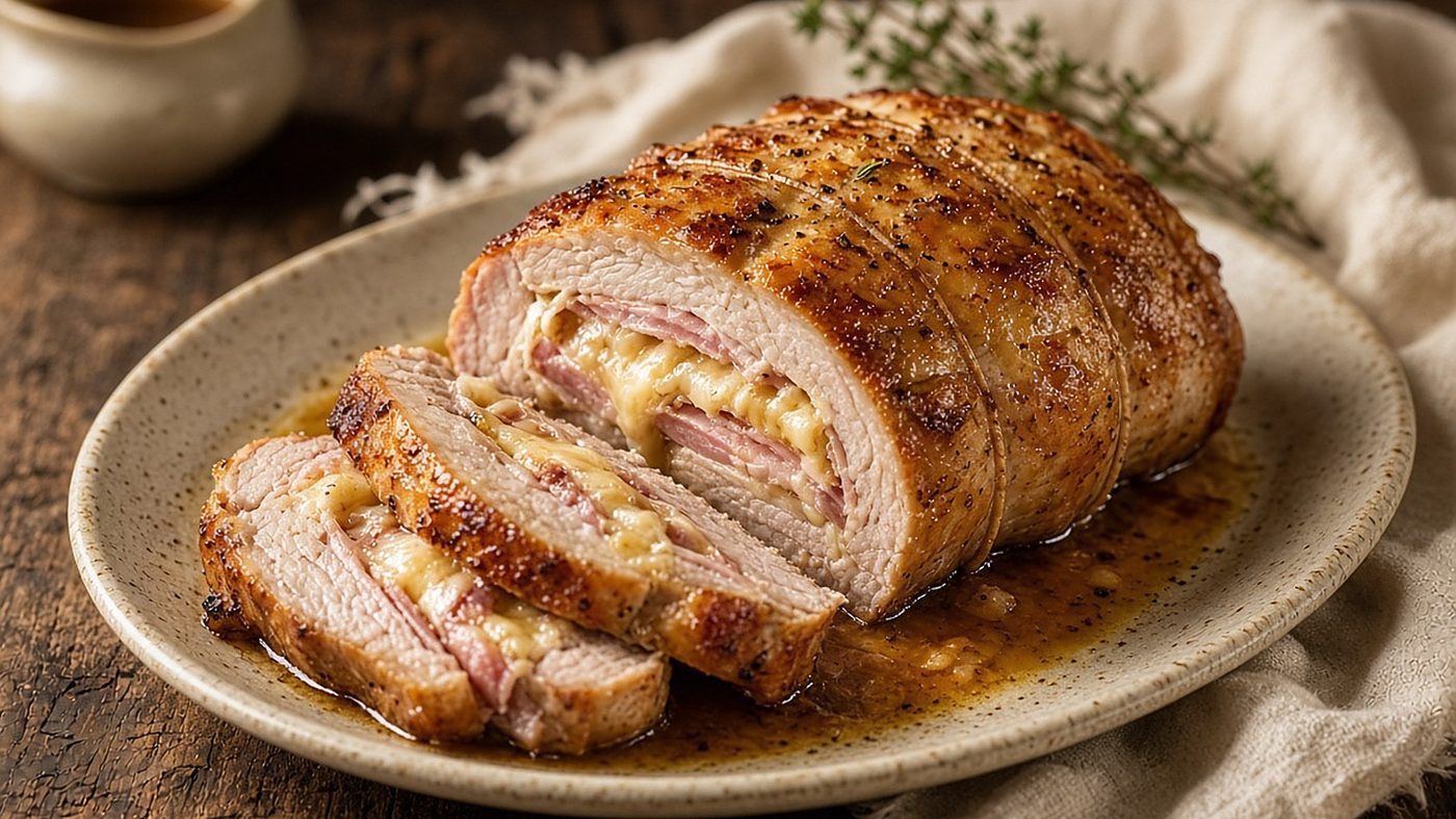 Rôti de porc Orloff