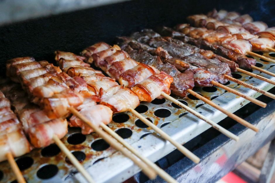 Brochettes de saumon à l'aneth