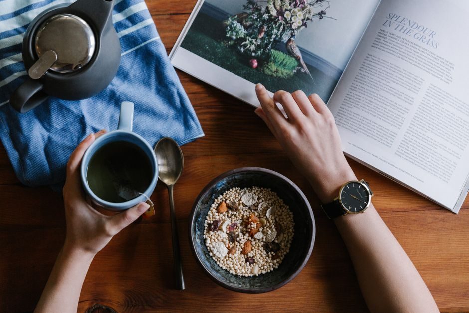 Porridge de quinoa au lait d'amande