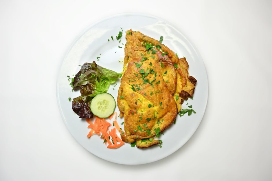Omelette aux cèpes bigourdane