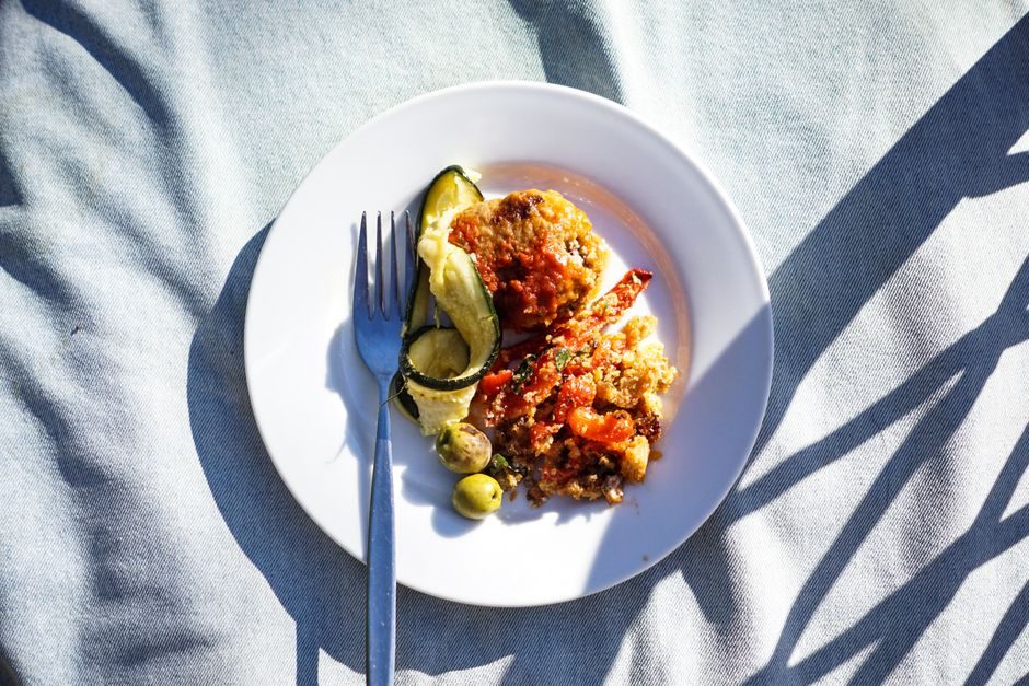 Papeton d'aubergine provençal
