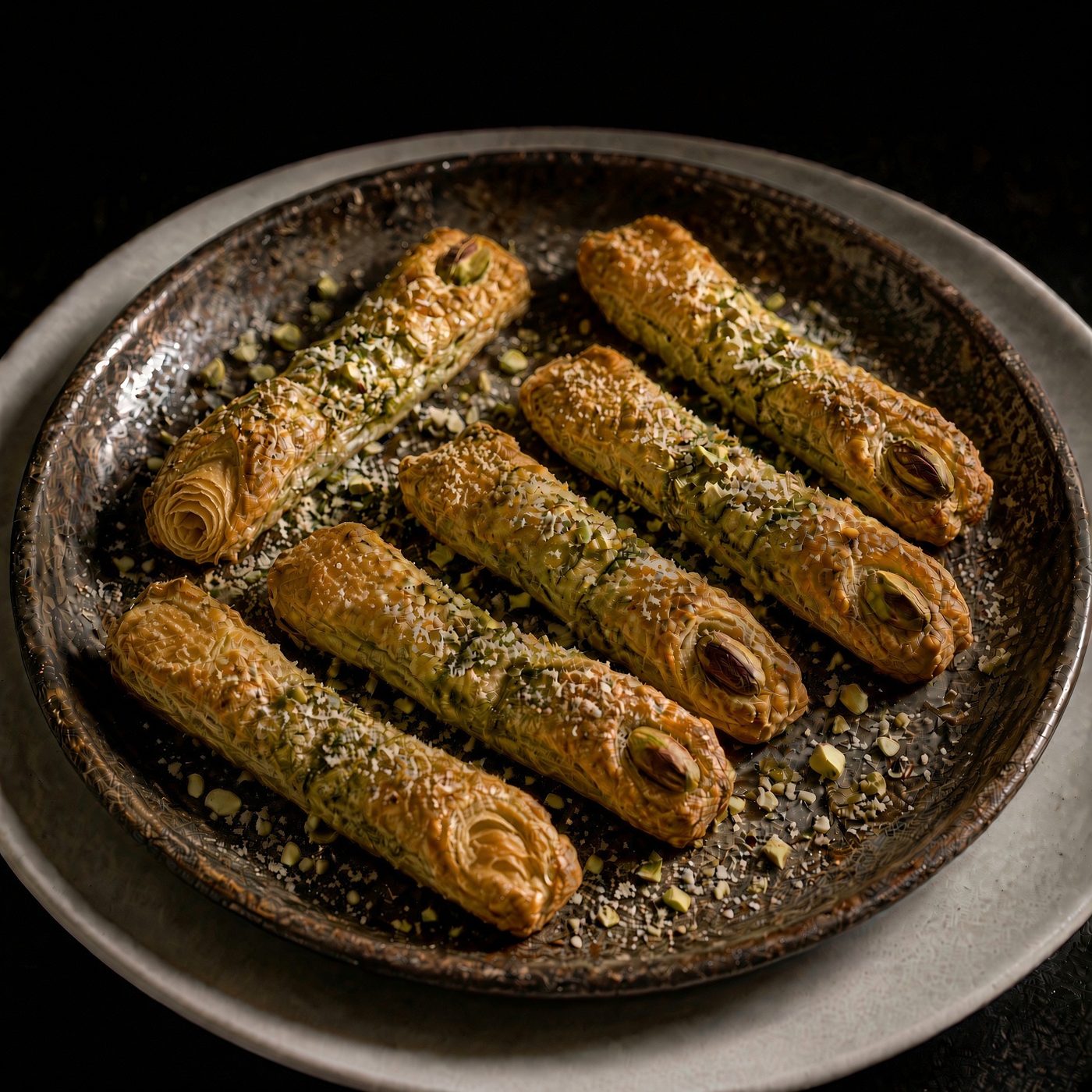 Doigts de sorcière feuilletés au pesto