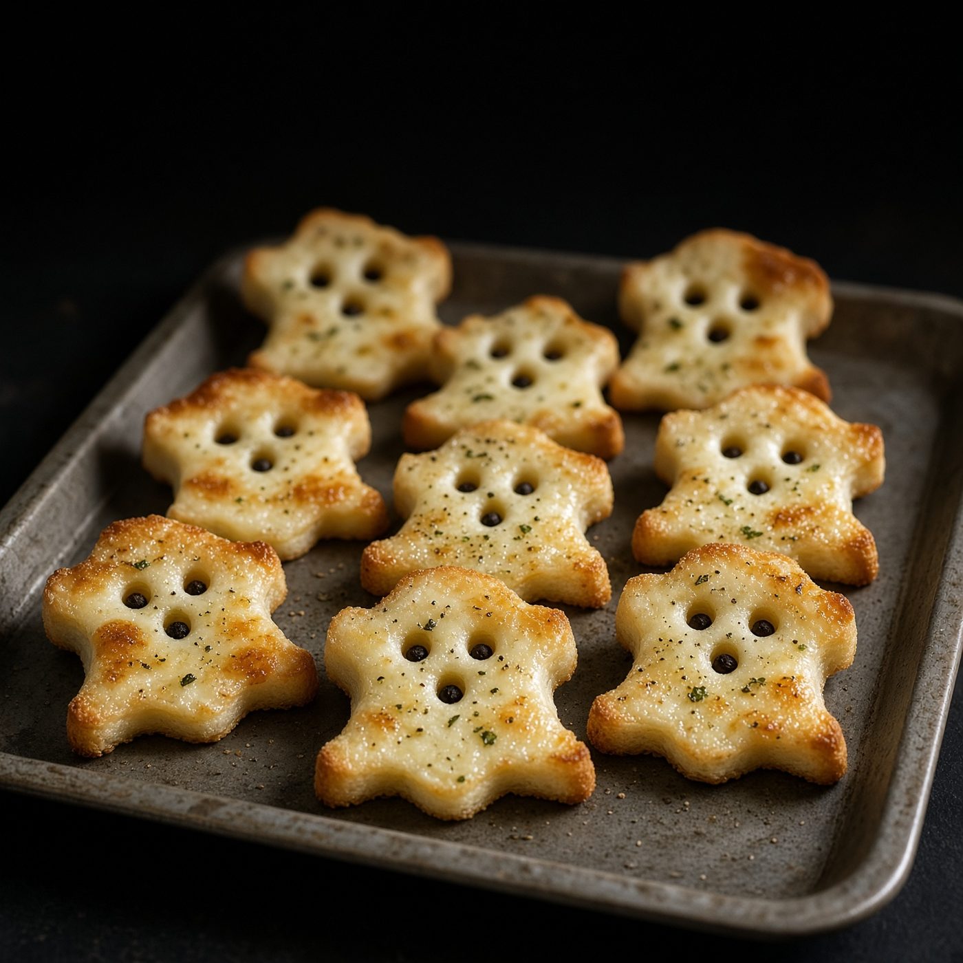 Toasts fantômes au fromage