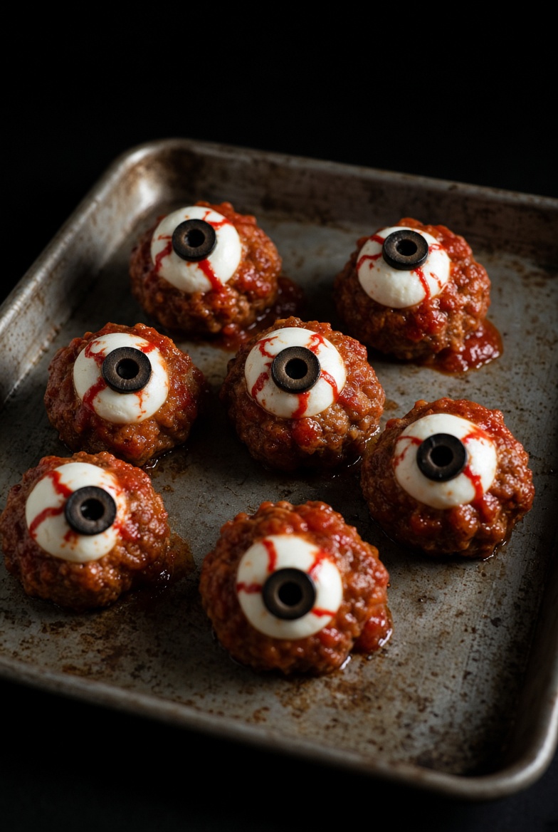 Boulettes yeux de vampire
