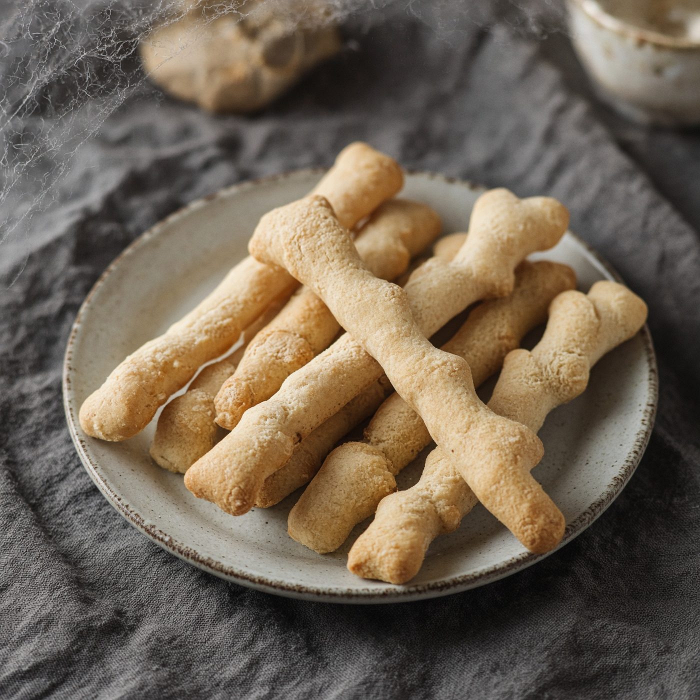Gressins doigts de squelette