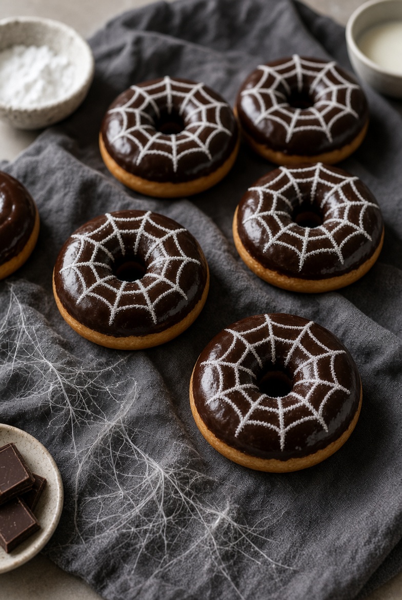 Donuts toile d'araignée