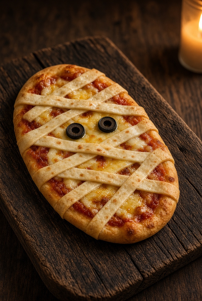 Pizza momie fantôme