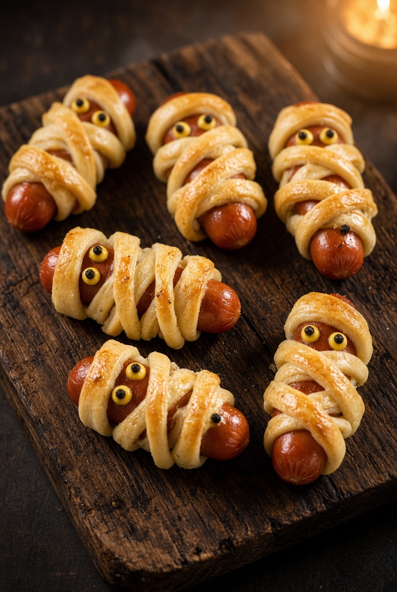 Hot-dogs momies de sorcière