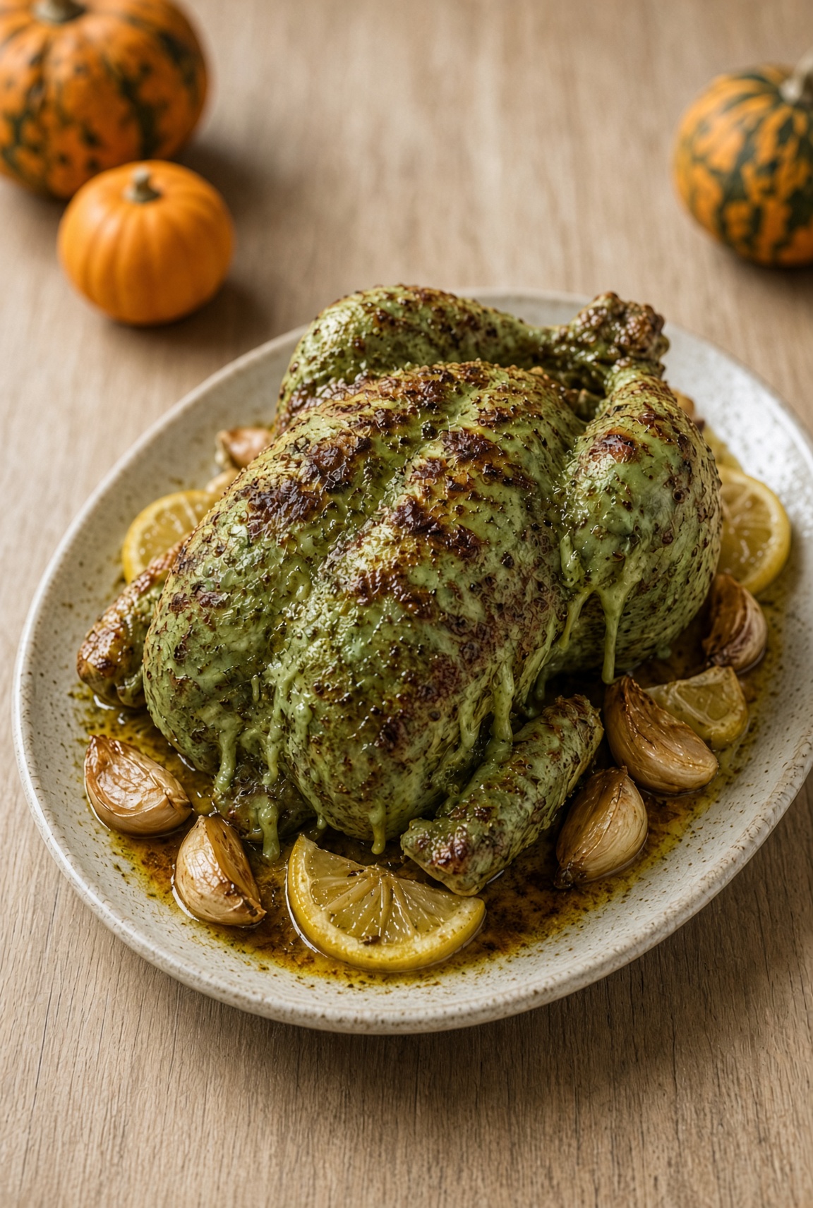 Poulet rôti zombie aux épices