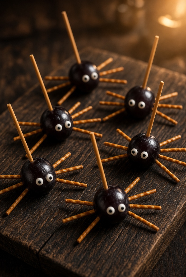 Sucettes de raisin araignée