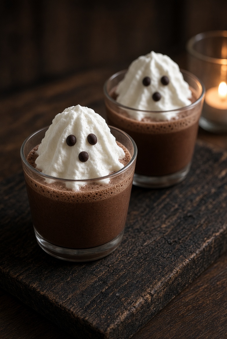 Chocolat chaud fantôme