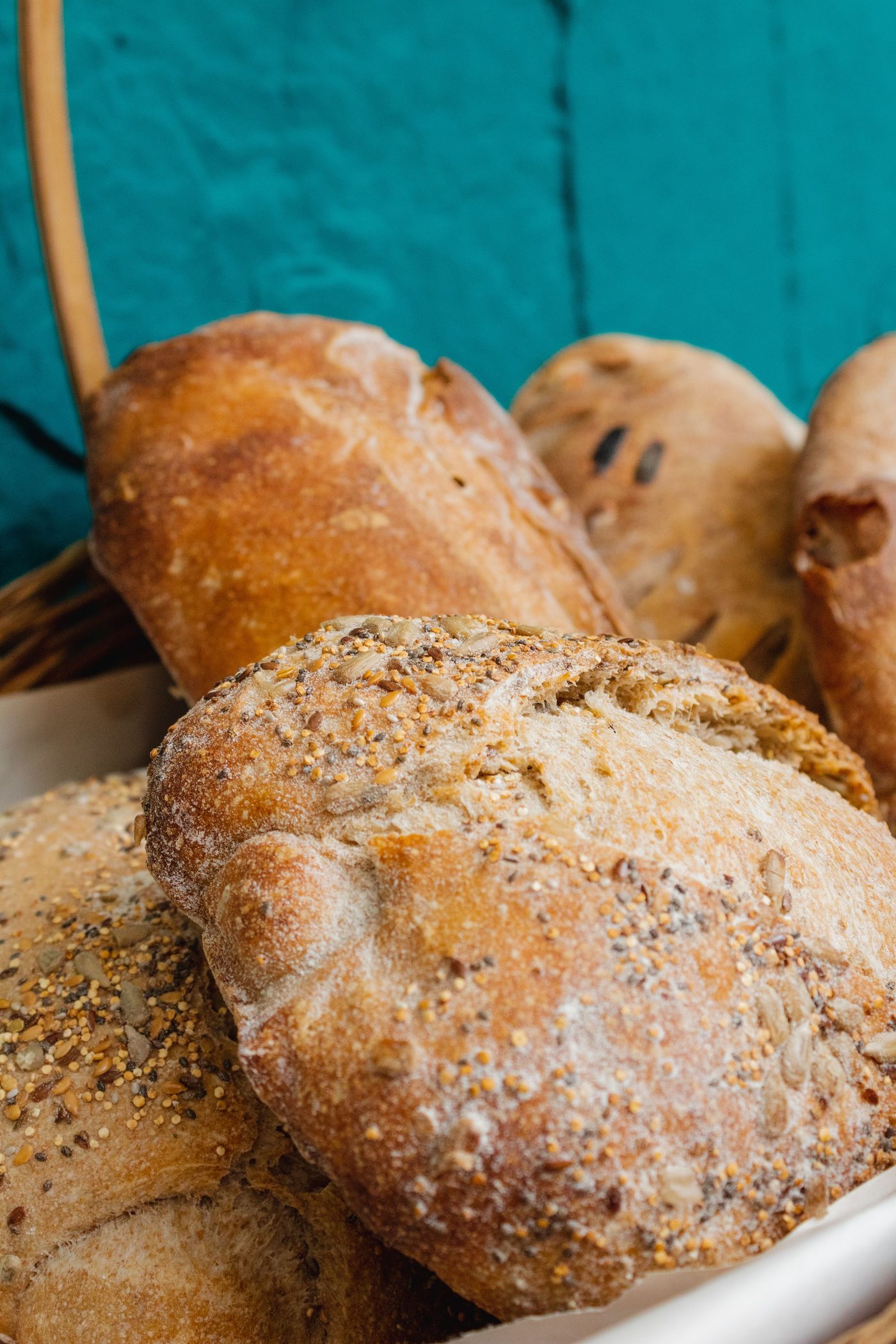 Pain aux graines et céréales au levain