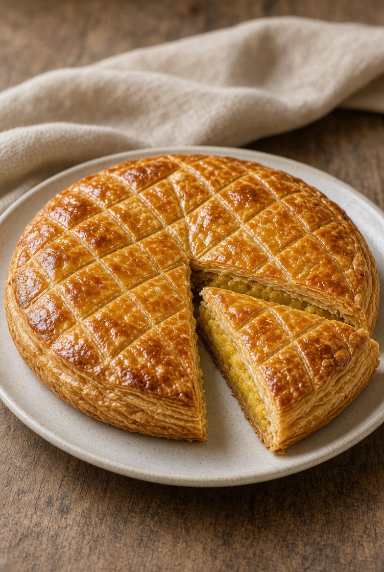 Galette des rois à la frangipane