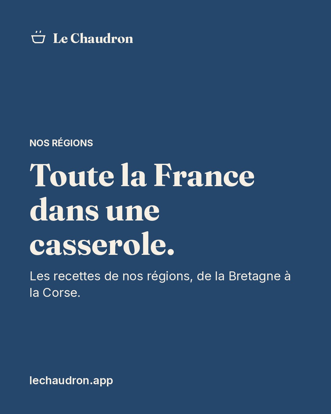 Nos régions